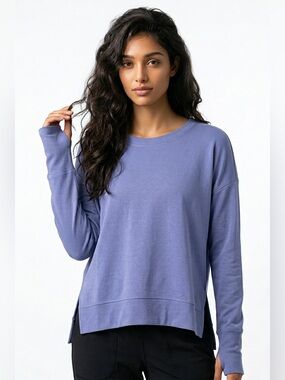 Athleta Lavender Long Sleeve Top